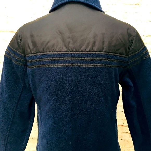 NFL for her Rams Jacket small fleece quilted blue Bundle Savings - Picture 5 of 8